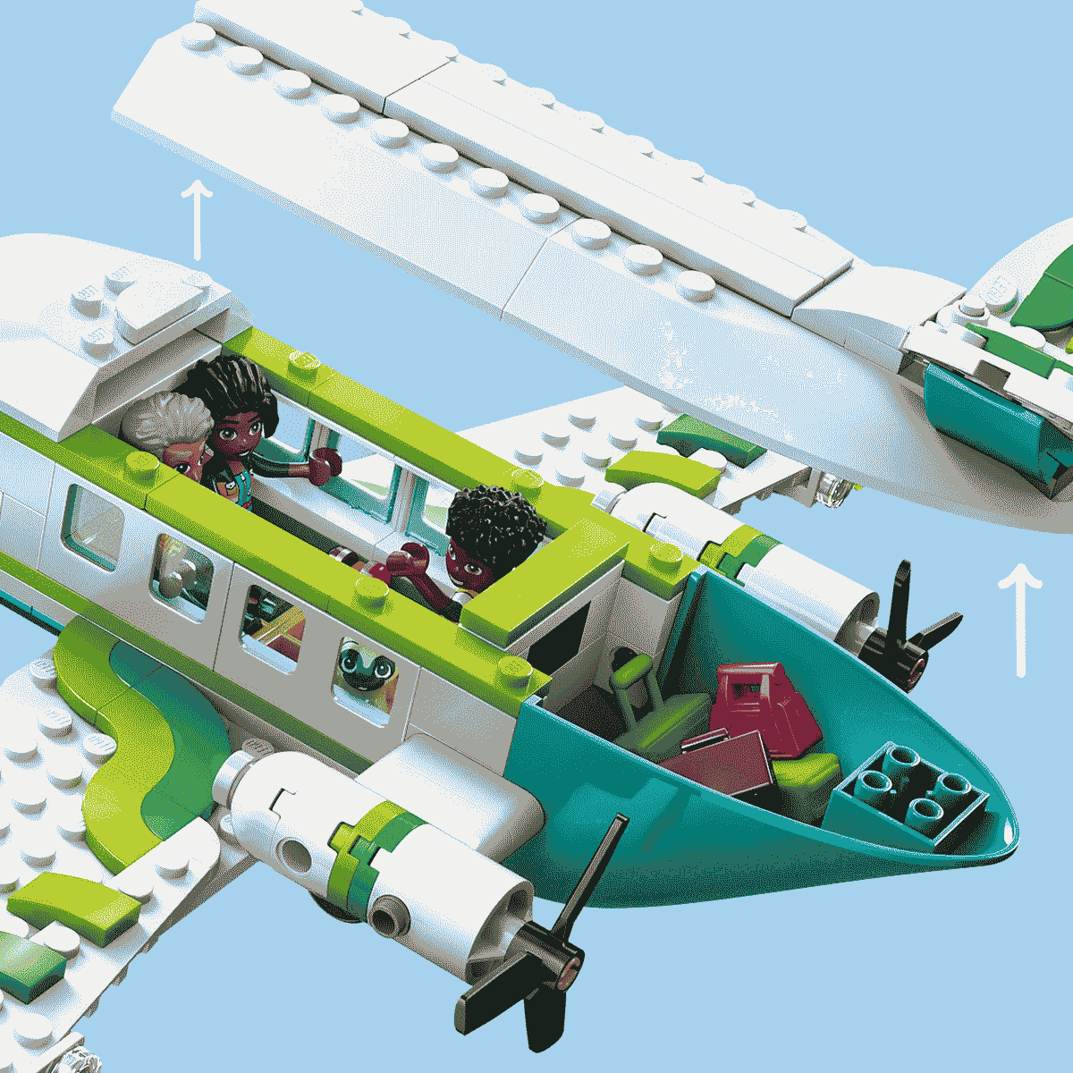 Đồ Chơi Lắp Ráp Sân Bay Và Máy Bay Thành Phố Heartlake LEGO FRIENDS 42656