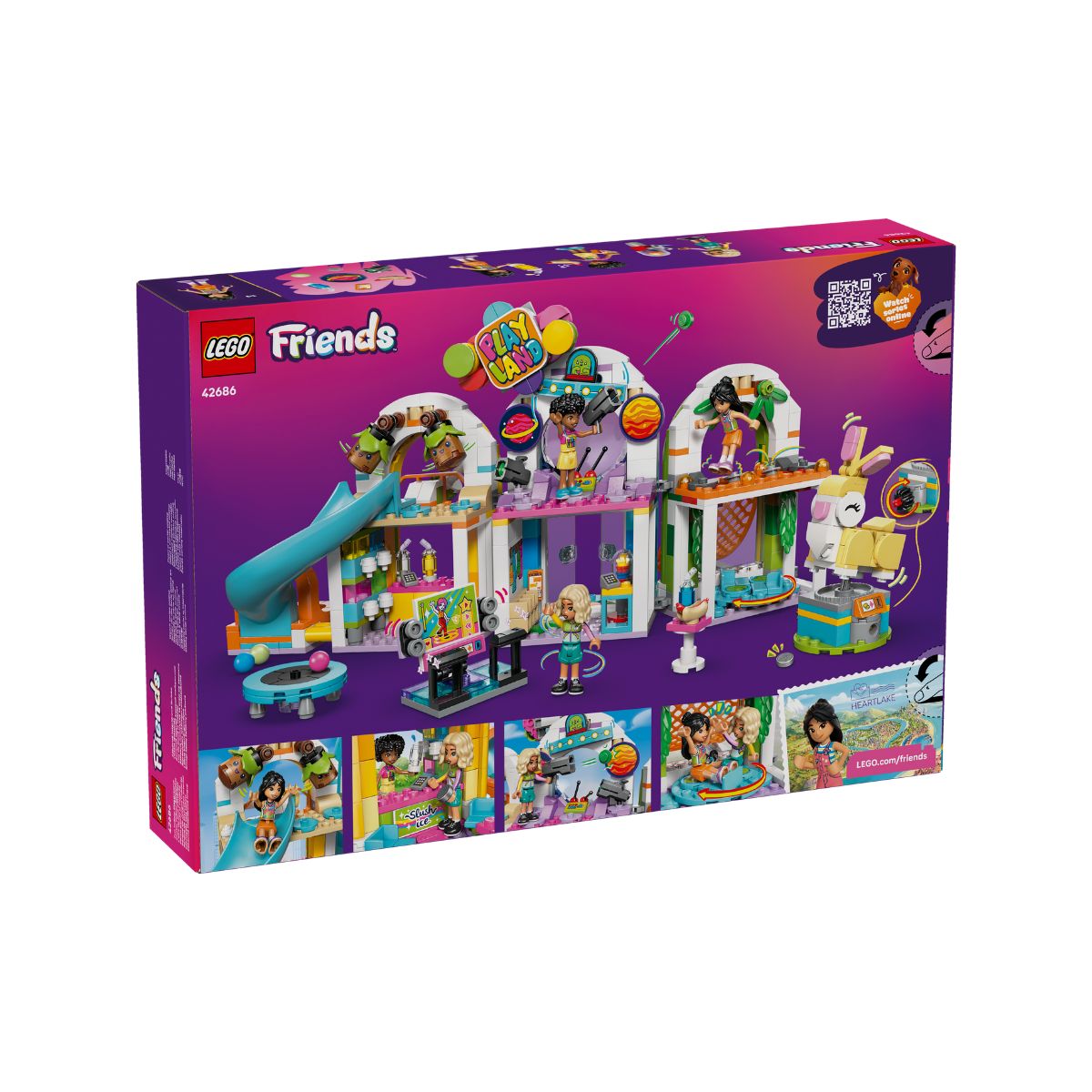 Đồ Chơi Lắp Ráp Sân Chơi Trong Nhà Vui Nhộn LEGO FRIENDS 42686