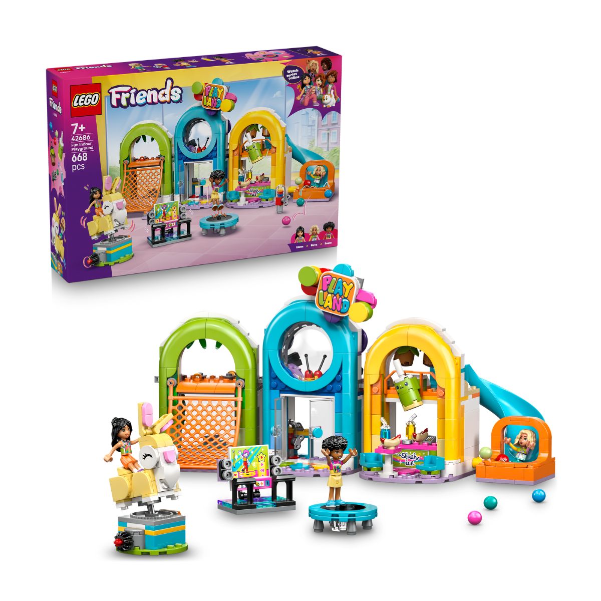 Đồ Chơi Lắp Ráp Sân Chơi Trong Nhà Vui Nhộn LEGO FRIENDS 42686