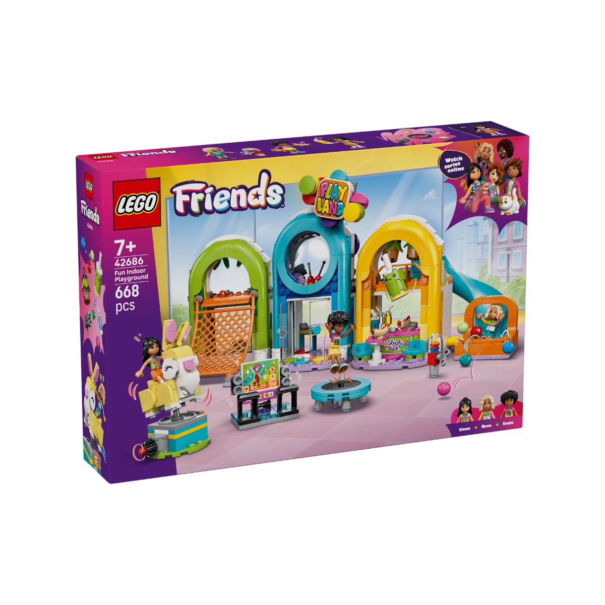 Đồ Chơi Lắp Ráp Sân Chơi Trong Nhà Vui Nhộn LEGO FRIENDS 42686