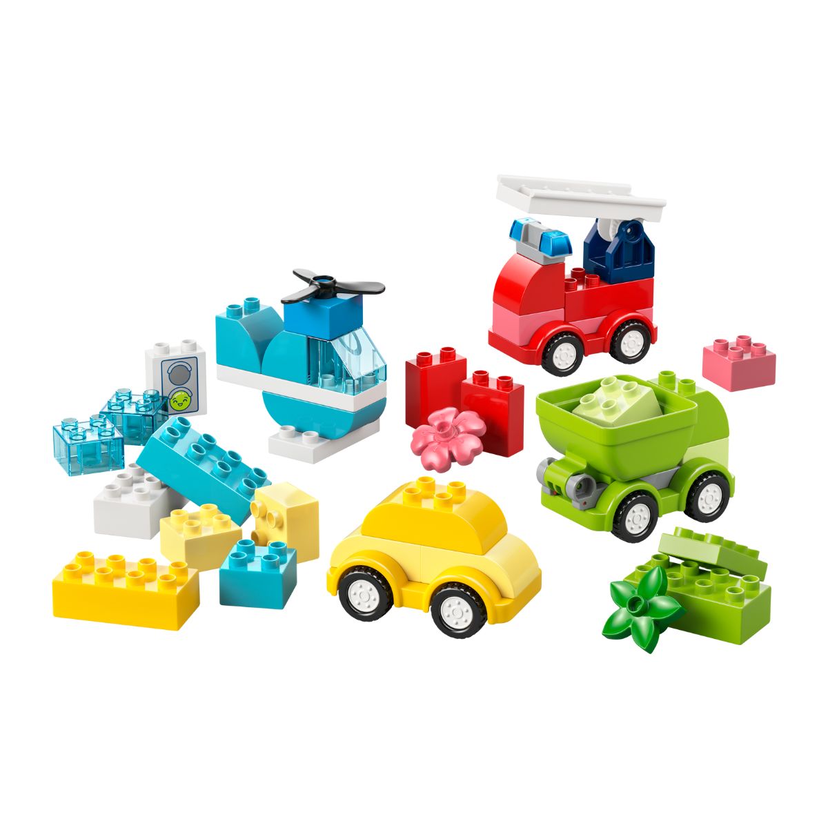 Đồ Chơi Lắp Ráp Sáng Tạo Các Phương Tiện LEGO DUPLO 10474