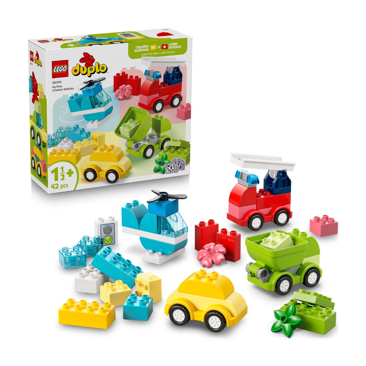 Đồ Chơi Lắp Ráp Sáng Tạo Các Phương Tiện Lego Duplo 10474
