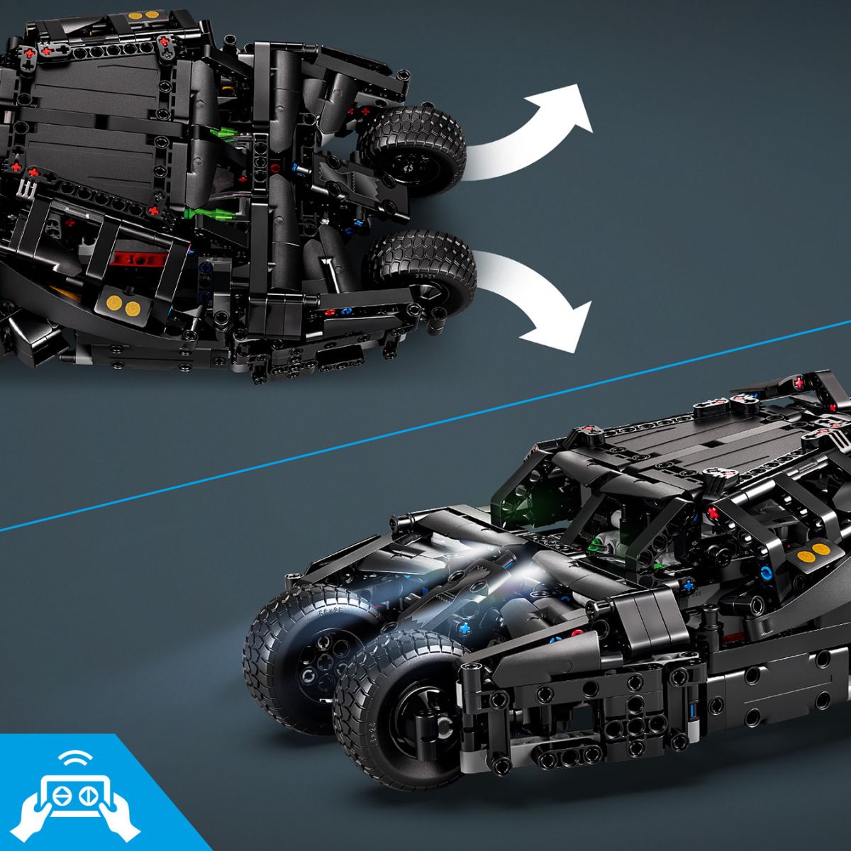 Đồ Chơi Lắp Ráp Siêu Xe Batmobile Tumbler LEGO TECHNIC 42239 (719 Chi Tiết)