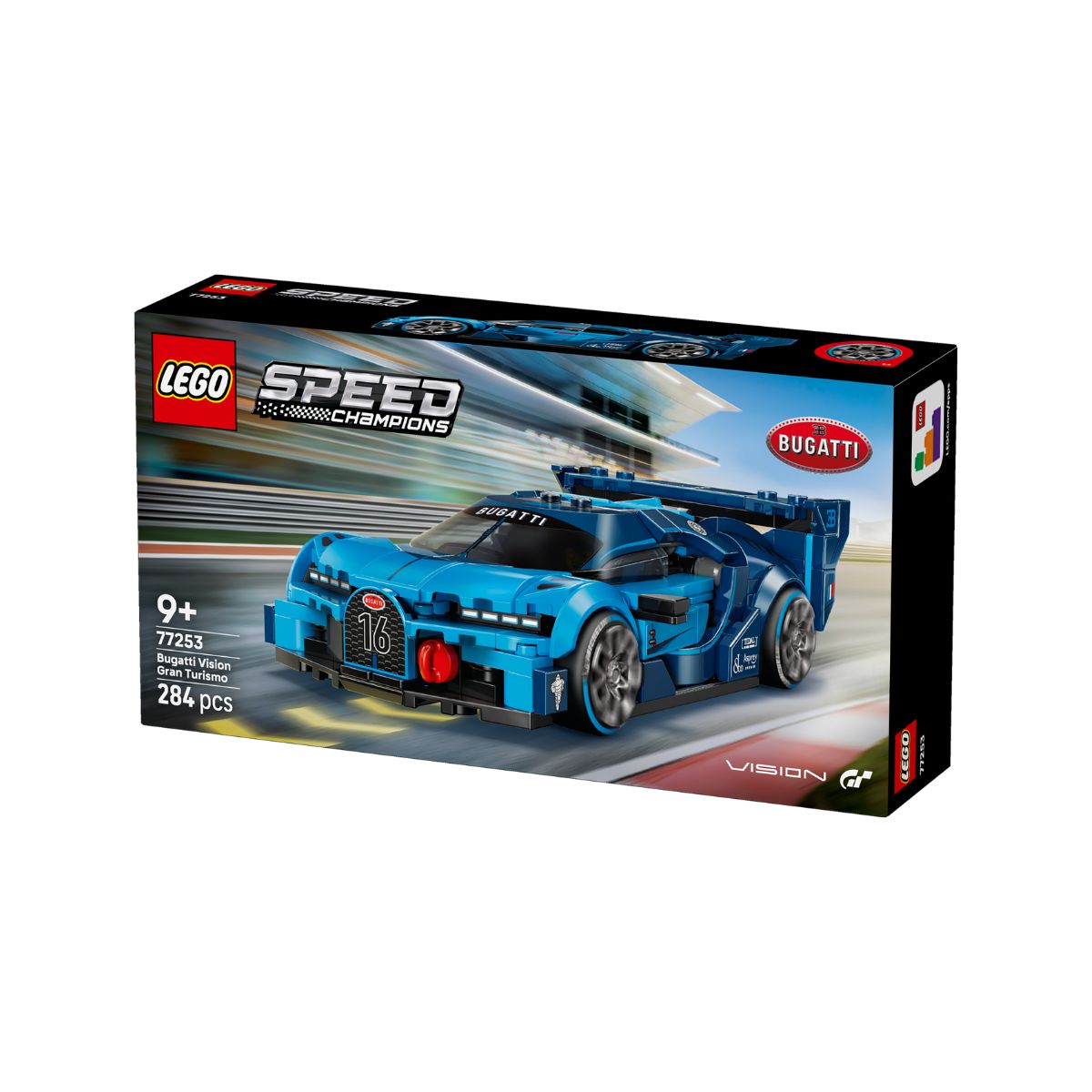 Đồ Chơi Lắp Ráp Siêu Xe Bugatti Vision GT LEGO SPEED CHAMPIONS 77253
