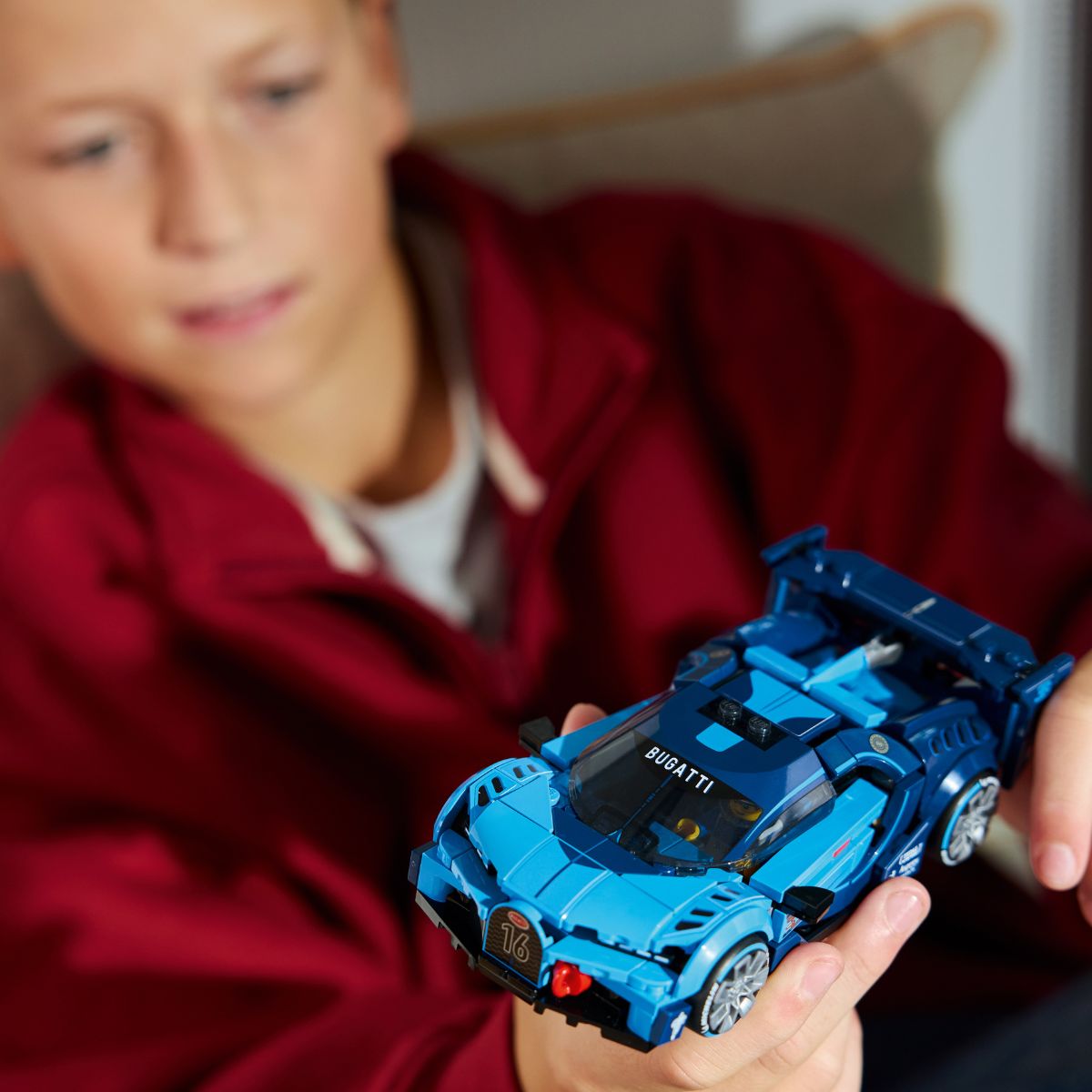 Đồ Chơi Lắp Ráp Siêu Xe Bugatti Vision GT LEGO SPEED CHAMPIONS 77253
