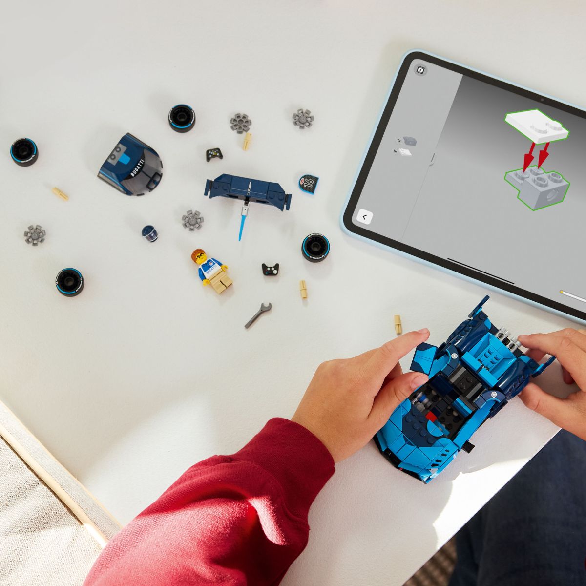 Đồ Chơi Lắp Ráp Siêu Xe Bugatti Vision GT LEGO SPEED CHAMPIONS 77253