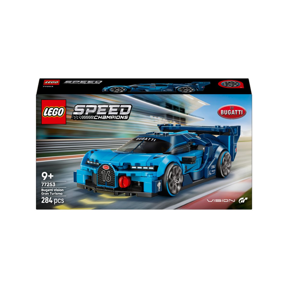 Đồ Chơi Lắp Ráp Siêu Xe Bugatti Vision GT LEGO SPEED CHAMPIONS 77253