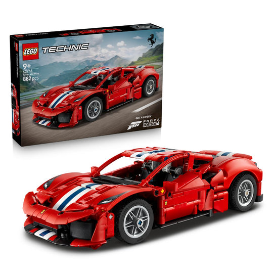 Đồ Chơi Lắp Ráp Siêu Xe Ferrari 488 PISTA LEGO TECHNIC 42235 (882 Chi Tiết)