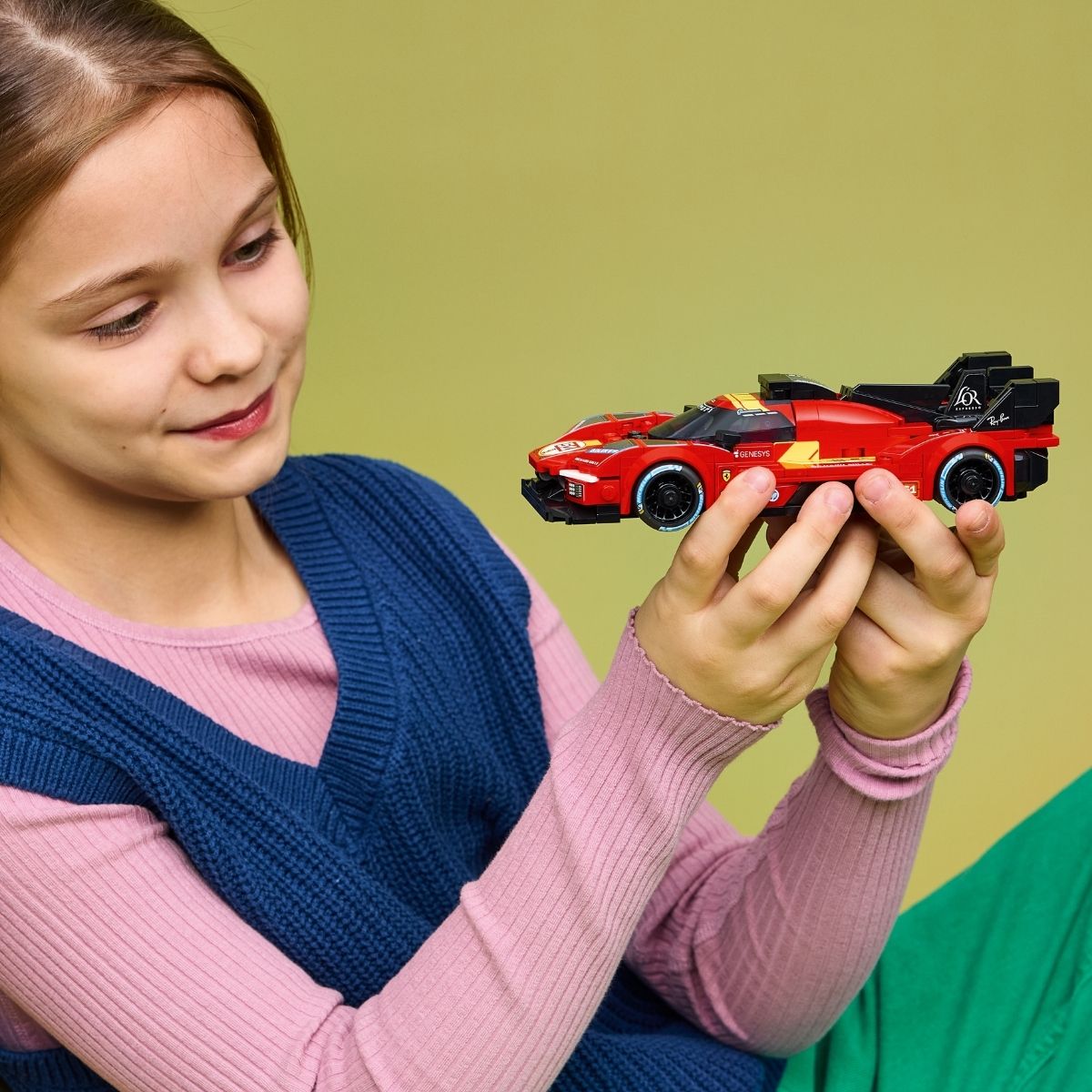 Đồ Chơi Lắp Ráp Siêu Xe Ferrari 499P LEGO SPEED CHAMPIONS 77261 (329 chi tiết)