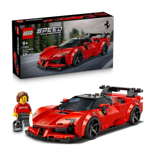 Đồ Chơi Lắp Ráp Siêu Xe Ferrari SF90 XX Stradale LEGO SPEED CHAMPIONS 77254 (339 Chi Tiết)