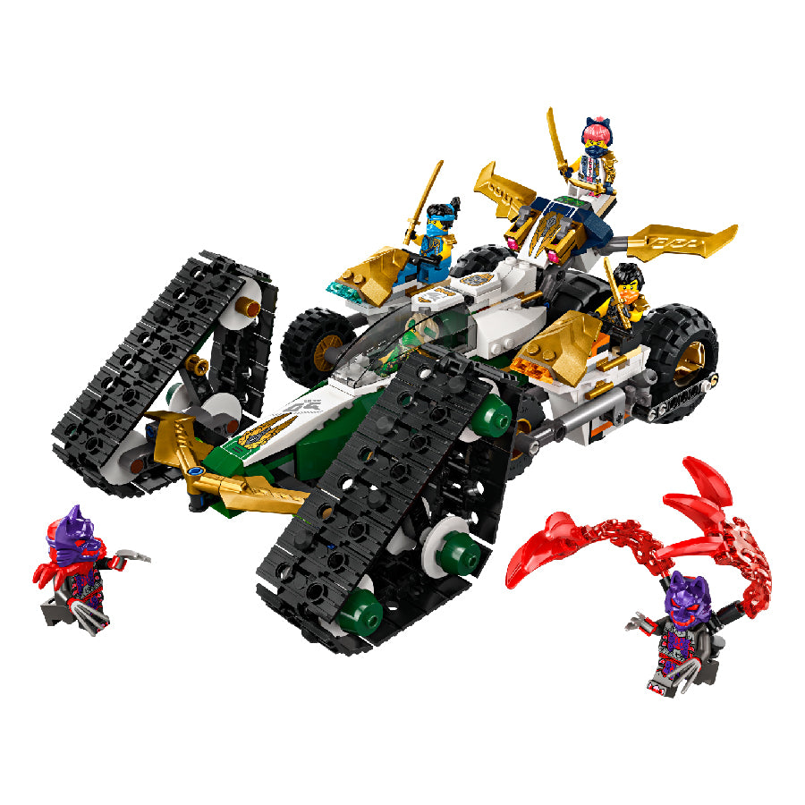 LEGO NINJAGO 71820 4-in-1 Super Car Assembly Toy (576 parts)