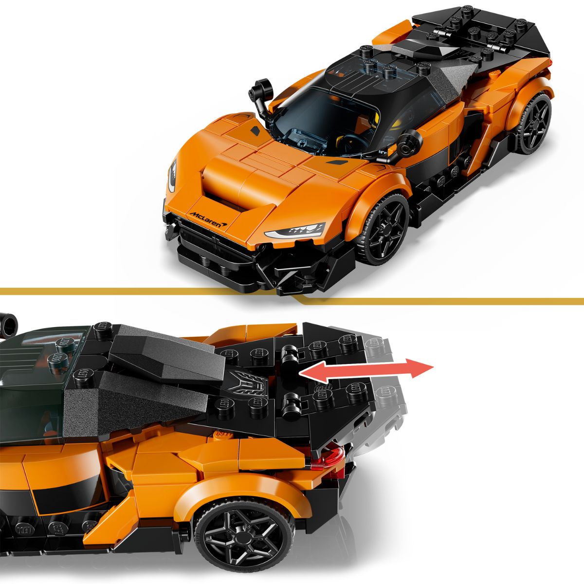 Đồ Chơi Lắp Ráp Siêu Xe McLaren W1 LEGO SPEED CHAMPIONS 77257