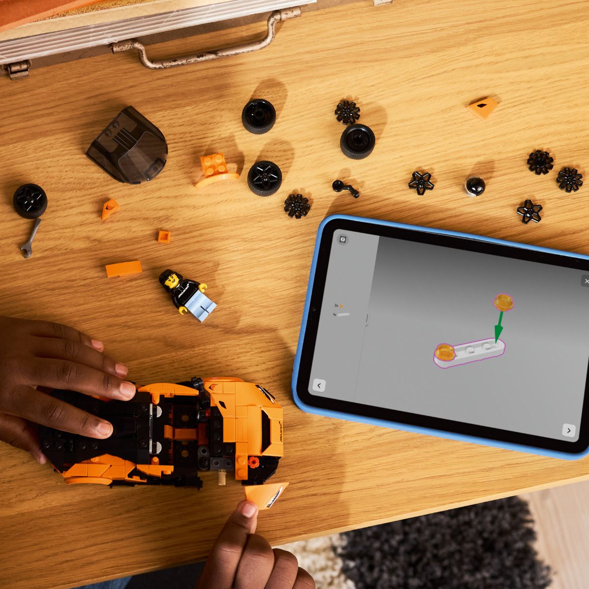 Đồ Chơi Lắp Ráp Siêu Xe McLaren W1 LEGO SPEED CHAMPIONS 77257