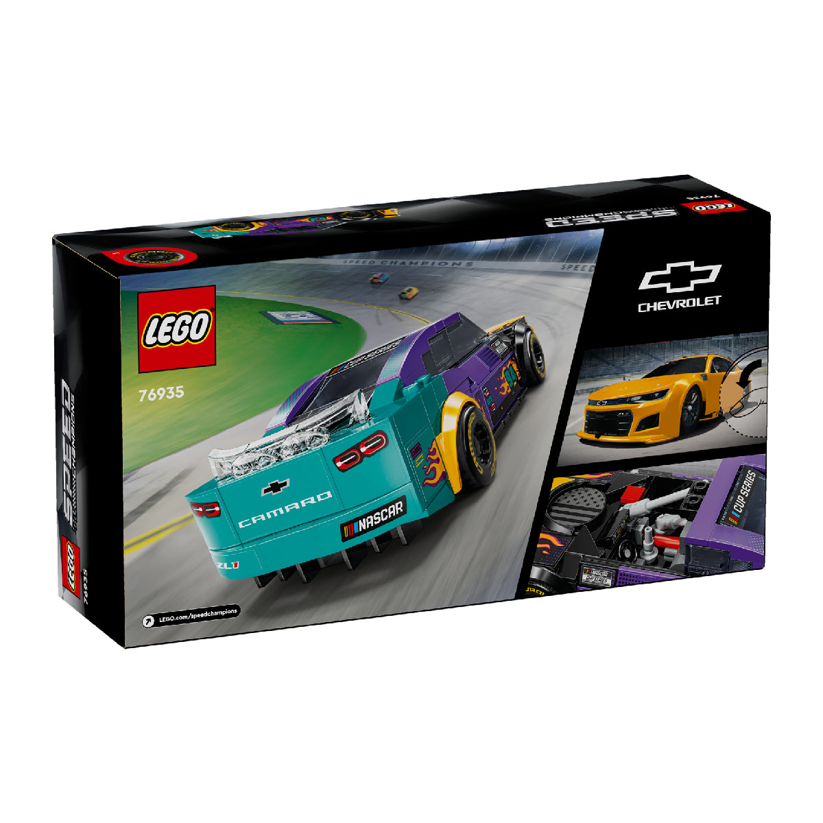Đồ Chơi Lắp Ráp Siêu Xe NASCAR® Next Gen Chevrolet Camaro ZL1 LEGO SPEED CHAMPIONS 76935 (328 Chi Tiết)