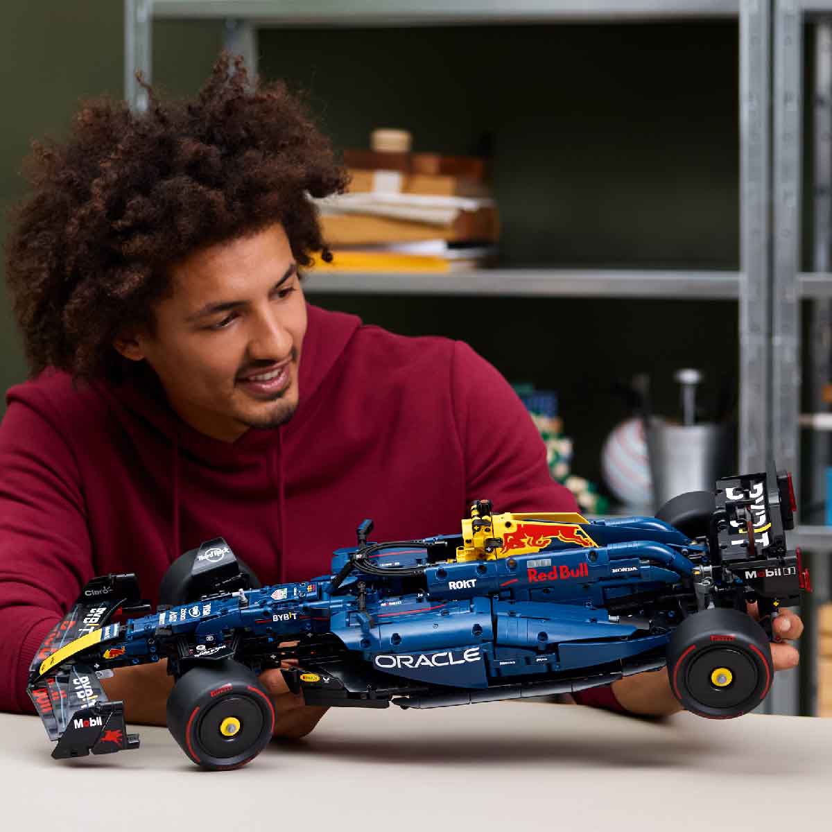 Đồ Chơi Lắp Ráp Siêu Xe Oracle Red Bull Racing RB20 LEGO TECHNIC 42206 (1639 chi tiết)