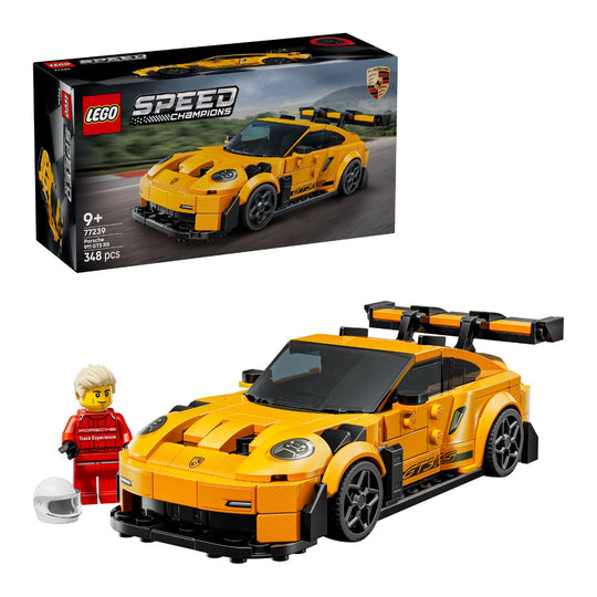 Đồ Chơi Lắp Ráp Siêu Xe Porsche 911 GT3 RS Phiên Bản V29 LEGO SPEED CHAMPIONS 77239 (348 chi tiết)