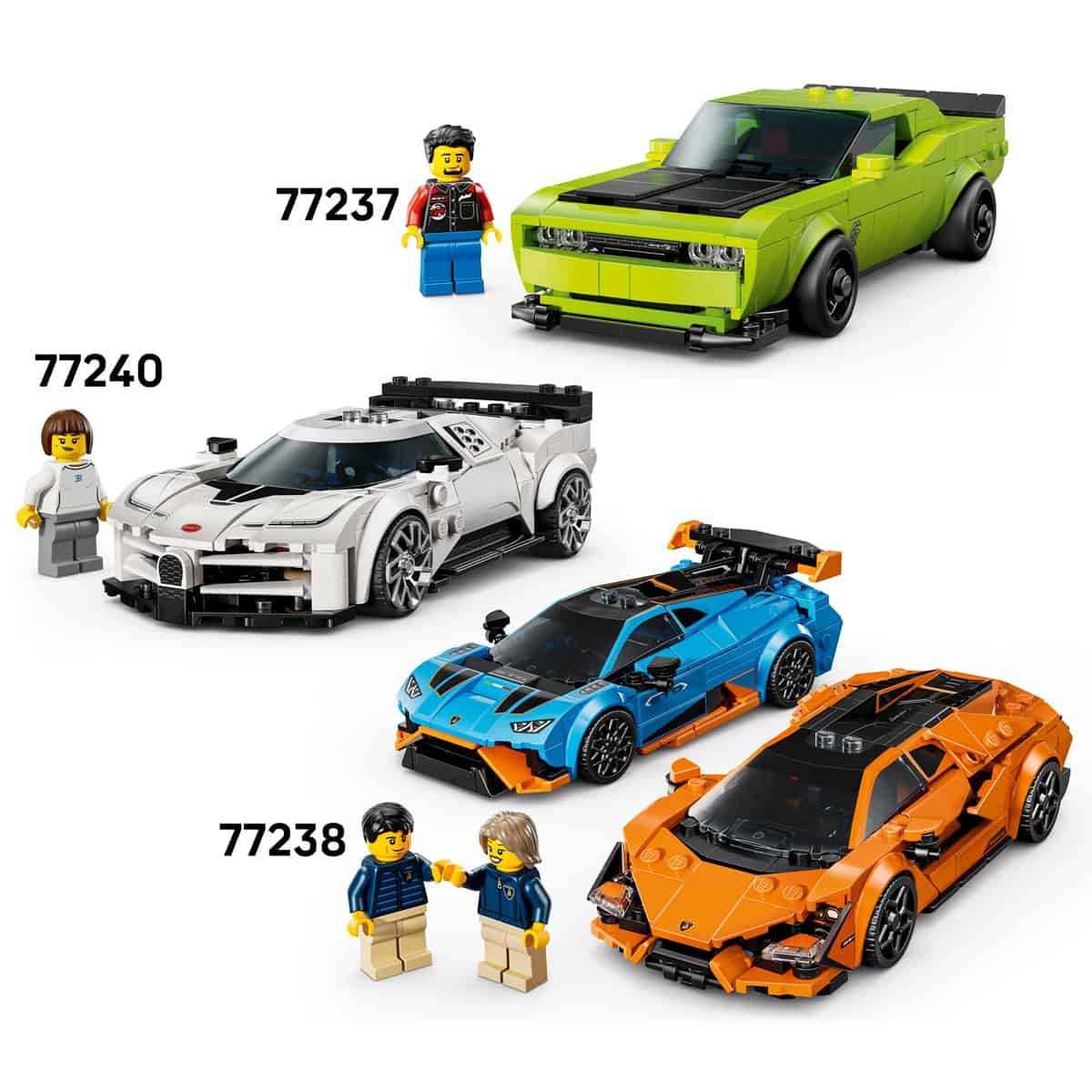 Đồ Chơi Lắp Ráp Siêu Xe Porsche 911 GT3 RS Phiên Bản V29 LEGO SPEED CHAMPIONS 77239