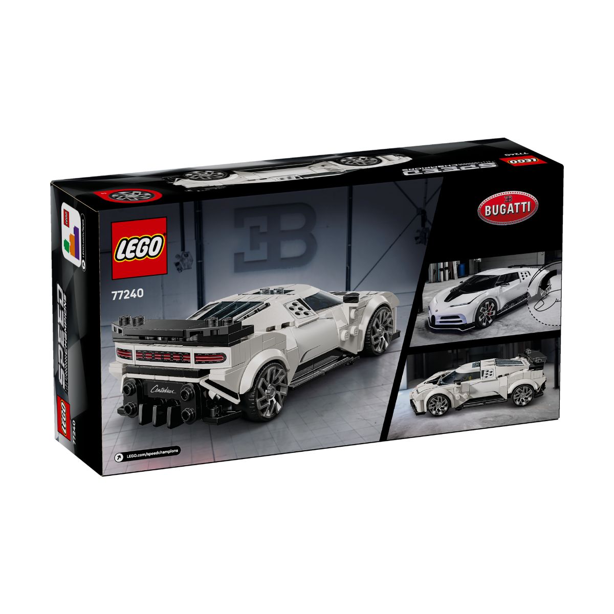 Đồ Chơi Lắp Ráp Siêu Xe Thể Thao Bugatti Centodieci LEGO SPEED CHAMPIONS 77240