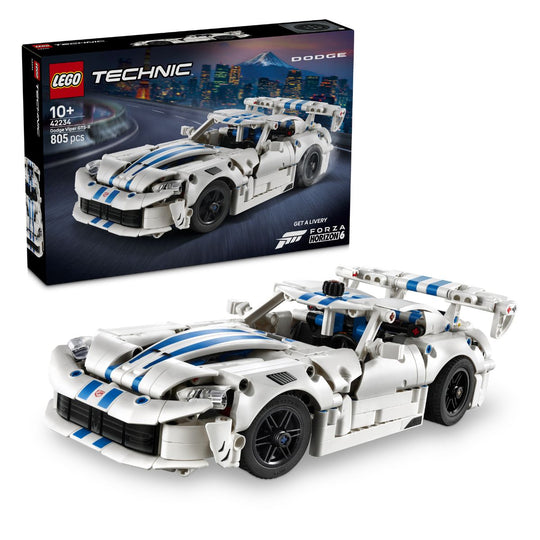 Đồ Chơi Lắp Ráp Siêu Xe Thể Thao Dodge Viper GTS-R LEGO TECHNIC 42234 (805 Chi Tiết)