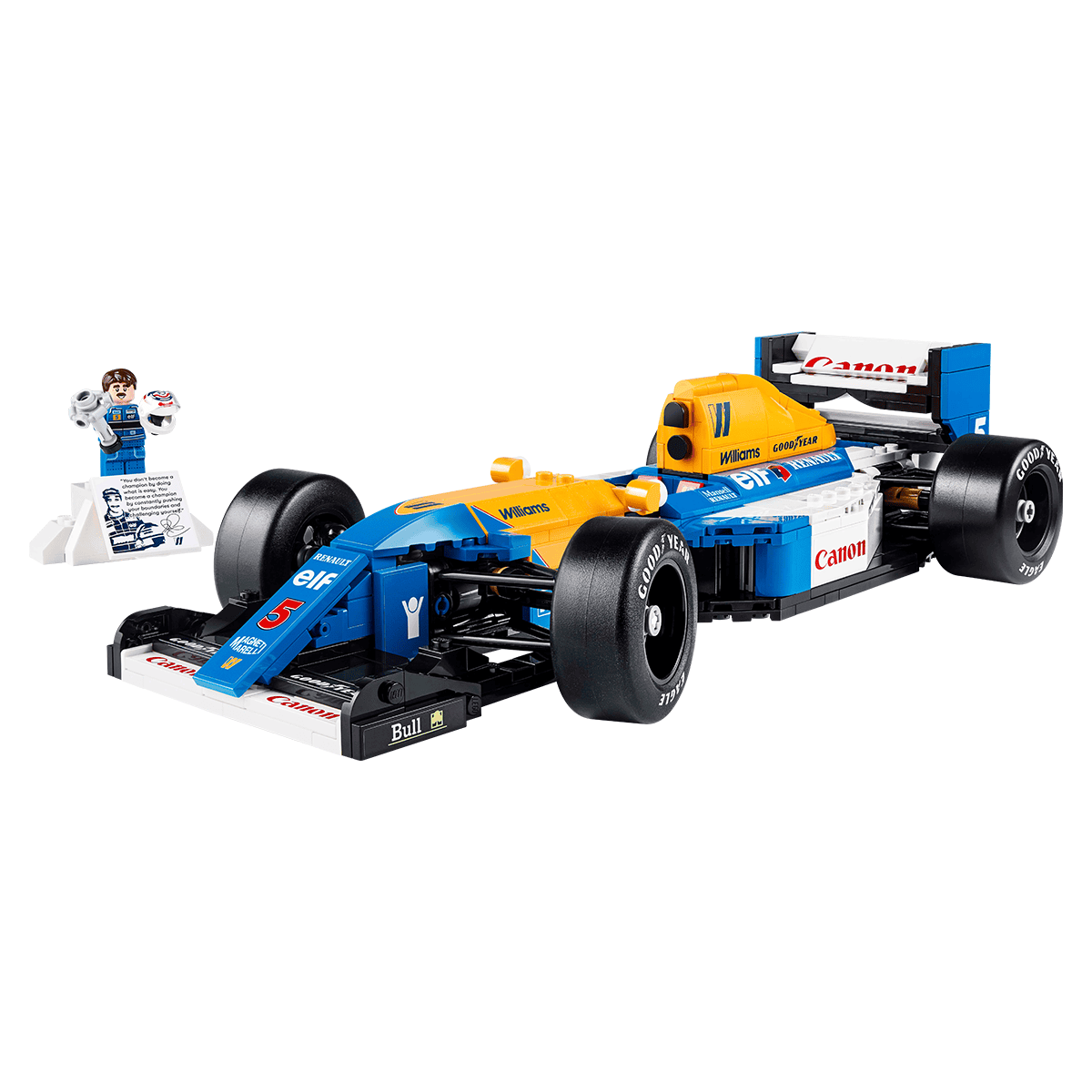 Đồ Chơi Lắp Ráp Siêu Xe Williams Racing Fw14b Và Nigel Mansell LEGO ICONS 10353 (799 chi tiết)