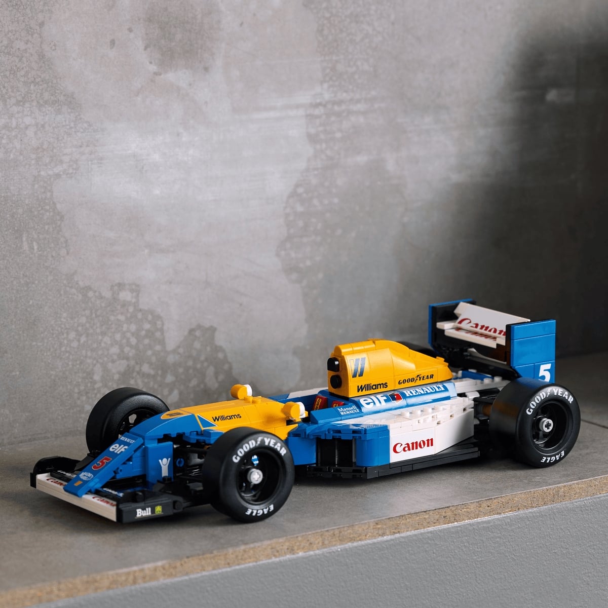 Đồ Chơi Lắp Ráp Siêu Xe Williams Racing Fw14b Và Nigel Mansell LEGO ICONS 10353 (799 chi tiết)