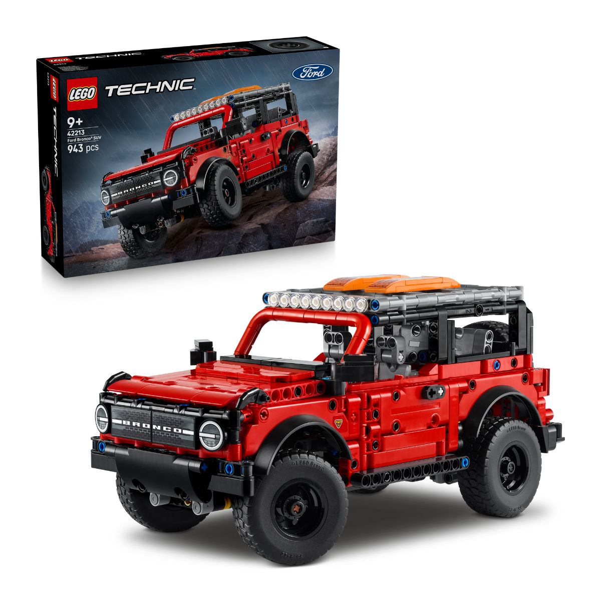Đồ Chơi Lắp Ráp Siêu Xe Xe Địa Hình Ford Bronco® – V29 LEGO TECHNIC 42213-LG