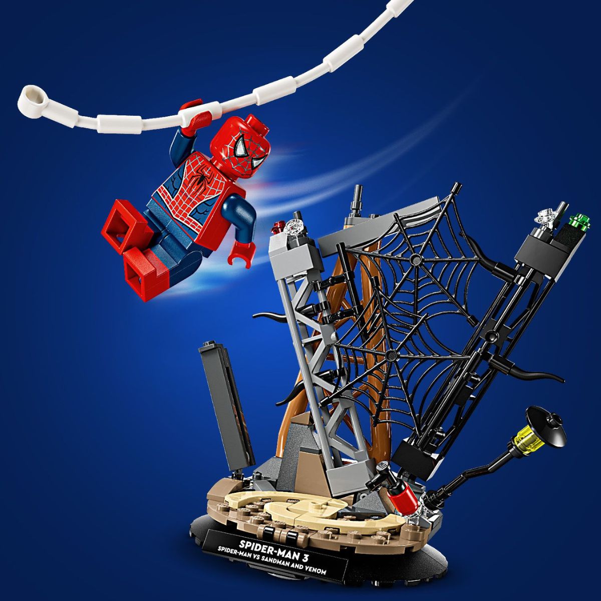 Đồ Chơi Lắp Ráp Spider-Man Đối Đầu Sandman Và Venom LEGO SUPERHEROES 76334