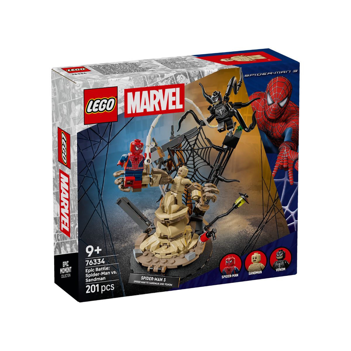 Đồ Chơi Lắp Ráp Spider-Man Đối Đầu Sandman Và Venom LEGO SUPERHEROES 76334