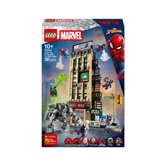 Đồ Chơi Lắp Ráp Spider-Man Và Mysterio: Tòa Soạn Daily Bugle LEGO SUPERHEROES 76342 (781 chi tiết)