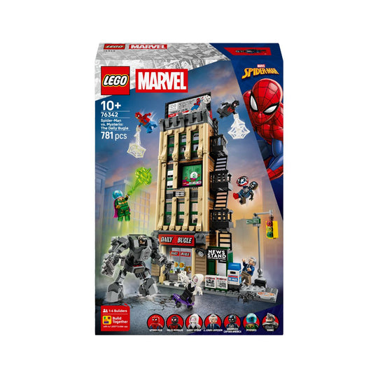 Đồ Chơi Lắp Ráp Spider-Man Và Mysterio: Tòa Soạn Daily Bugle LEGO SUPERHEROES 76342 (781 chi tiết)