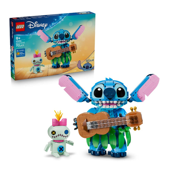 Đồ Chơi Lắp Ráp Stitch Và Scrump LEGO DISNEY PRINCESS 43296 (713 chi tiết)