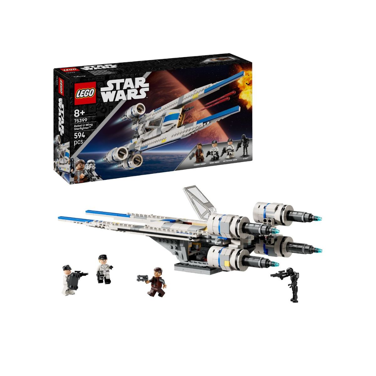 Đồ Chơi Lắp Ráp Tàu Chiến U-Wing Andor LEGO STAR WARS 75399 (594 chi tiết)