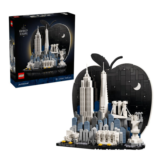 Đồ Chơi Lắp Ráp Thành Phố New York LEGOARCHITECTURE 21066 (1465 Chi Tiết)
