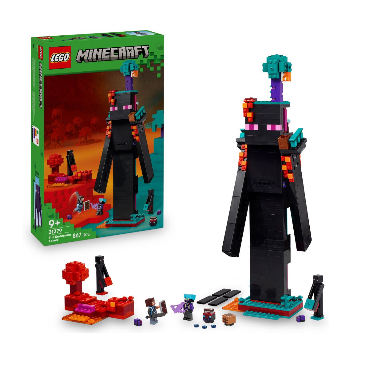 Đồ Chơi Lắp Ráp Tháp Enderman Lego Minecraft 21279