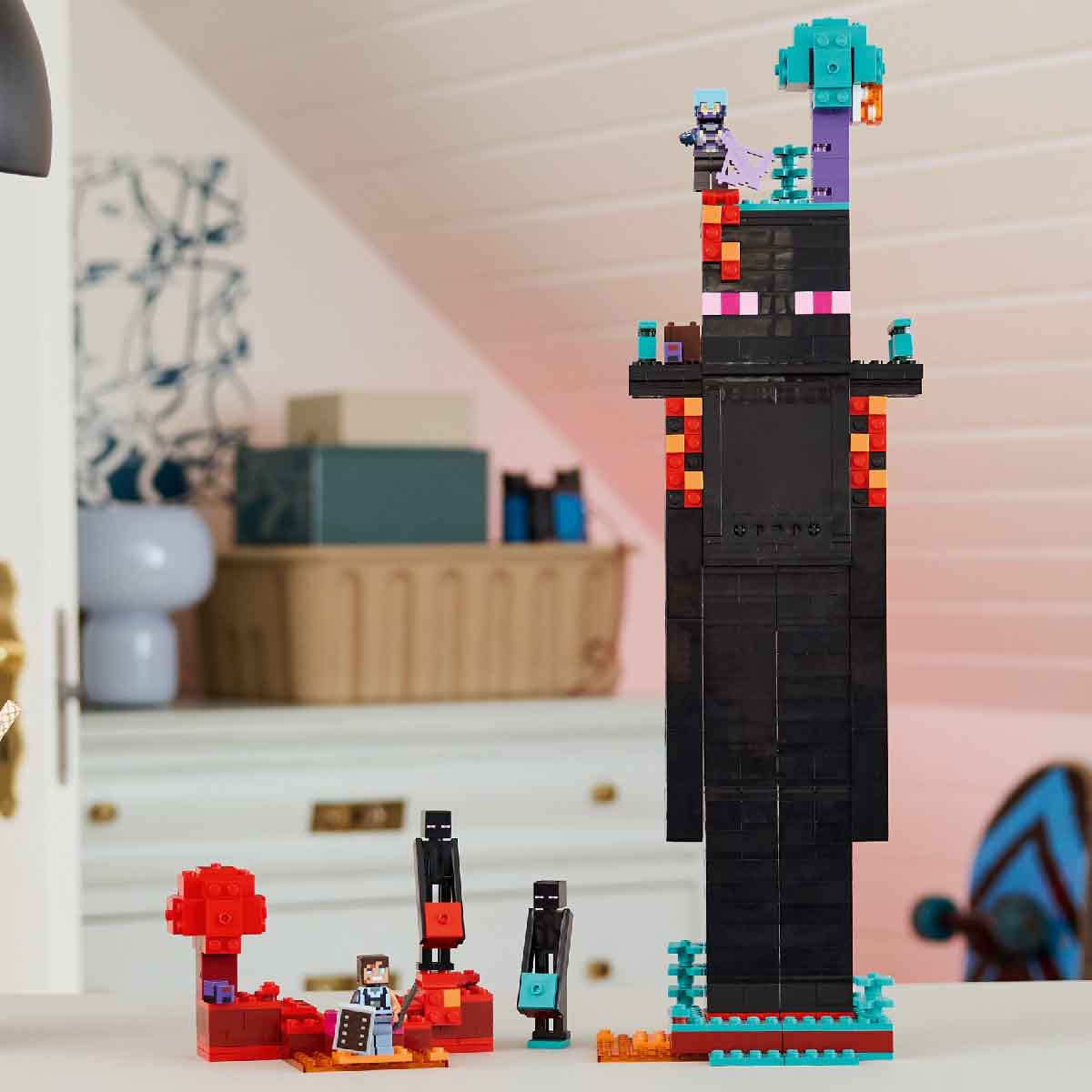 Đồ Chơi Lắp Ráp Tháp Enderman LEGO MINECRAFT 21279