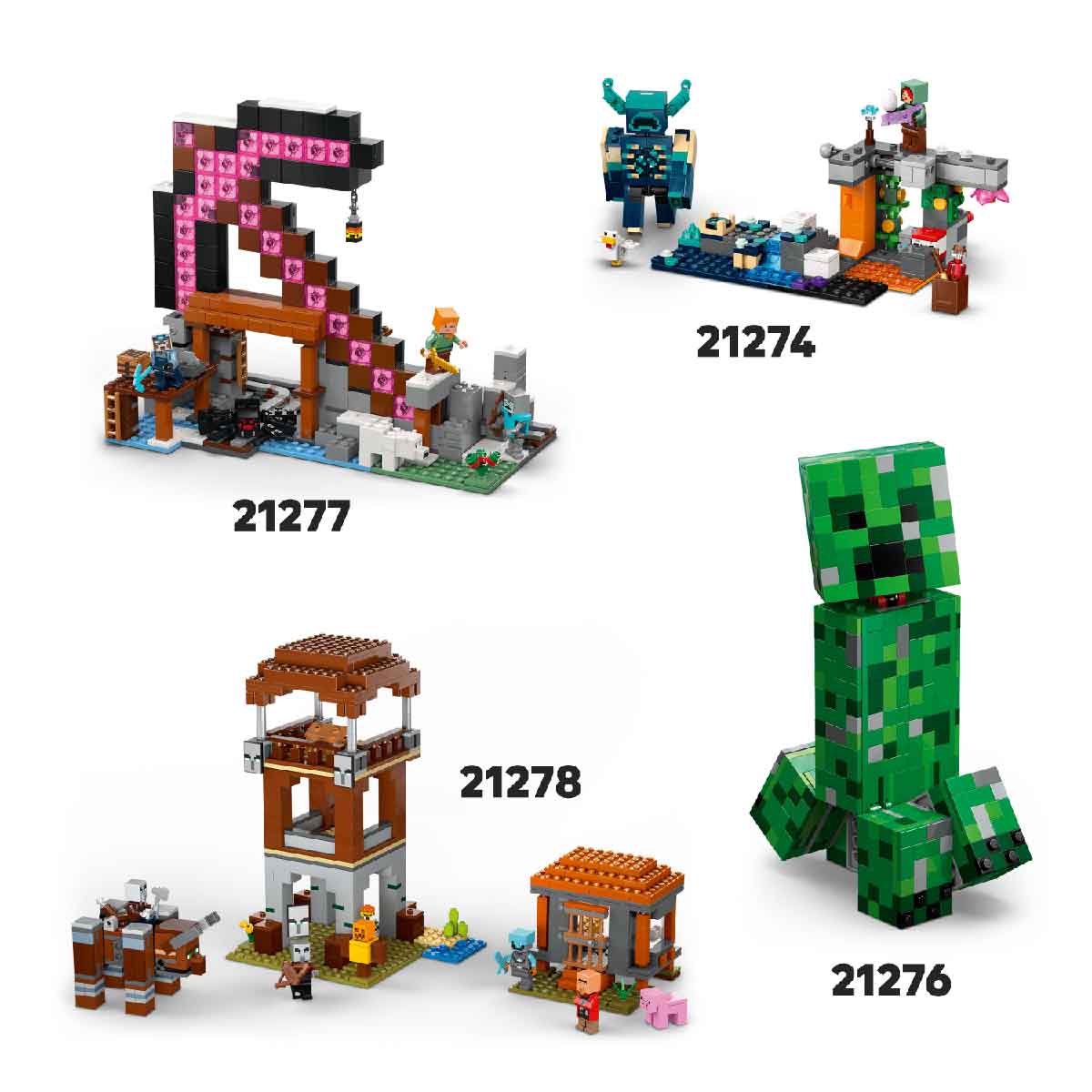 Đồ Chơi Lắp Ráp Tháp Enderman LEGO MINECRAFT 21279