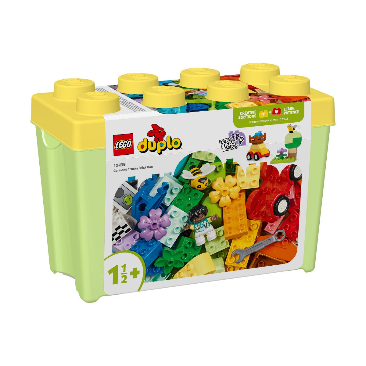 Creative Brick Barrel Assembling Toy: LEGO DUPLO 10439 Cars and Trucks
