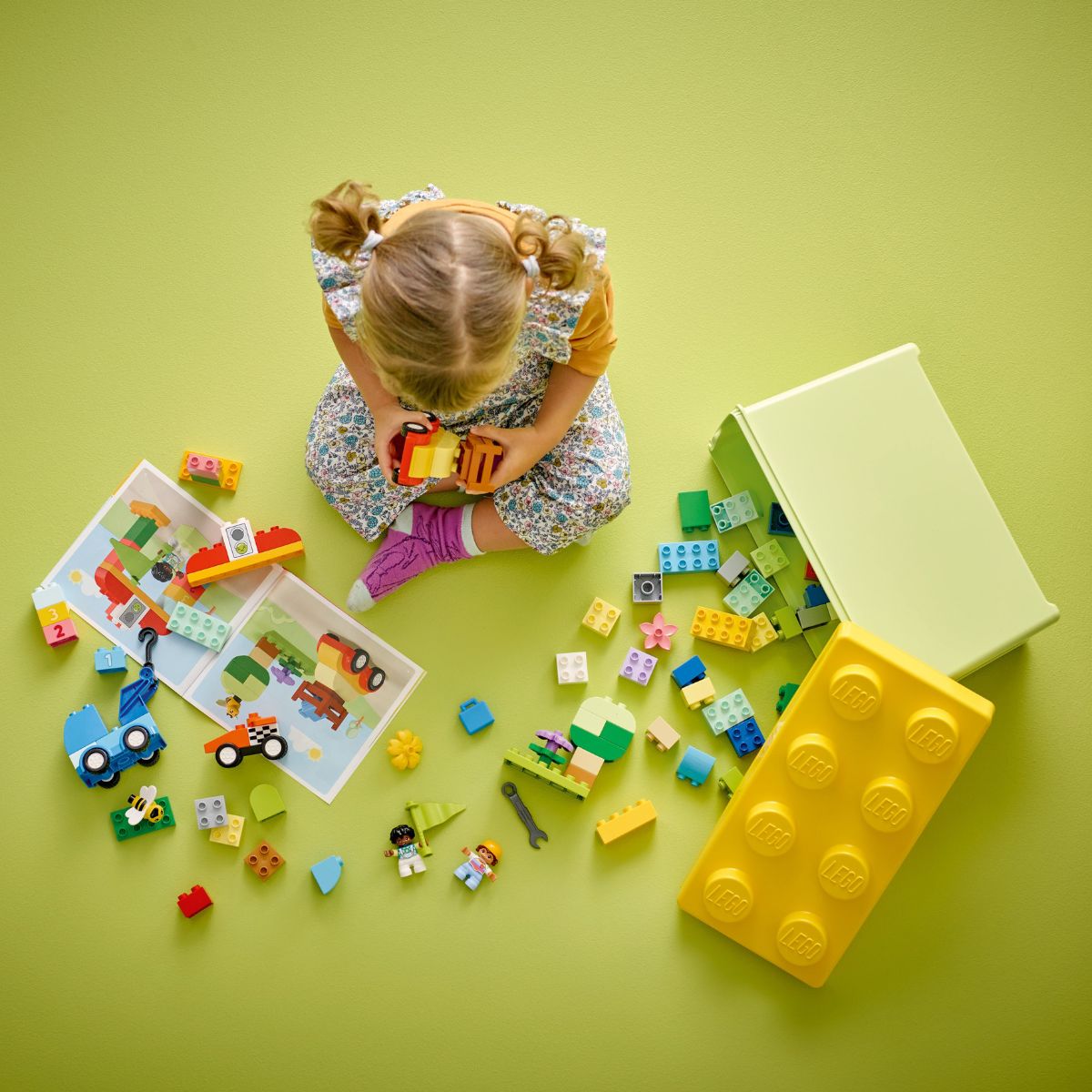 Đồ Chơi Lắp Ráp Thùng Gạch Sáng Tạo: Xe Hơi Và Xe Tải LEGO DUPLO 10439