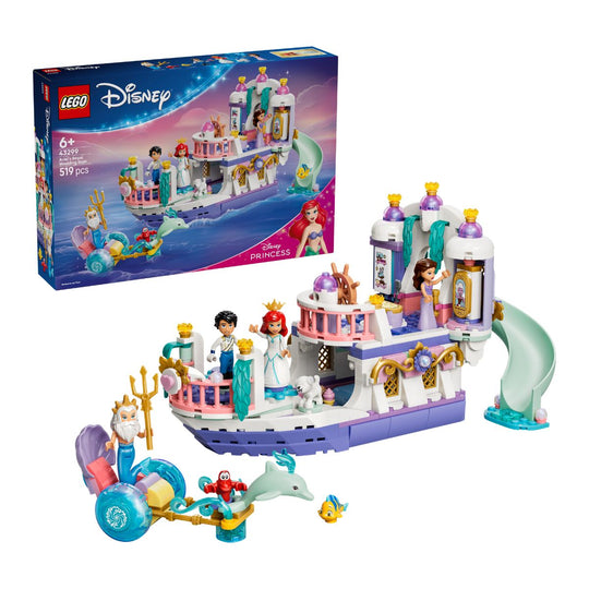 Đồ Chơi Lắp Ráp Thuyền Đám Cưới Hoàng Gia Của Ariel LEGO DISNEY PRINCESS 43299 (519 chi tiết)