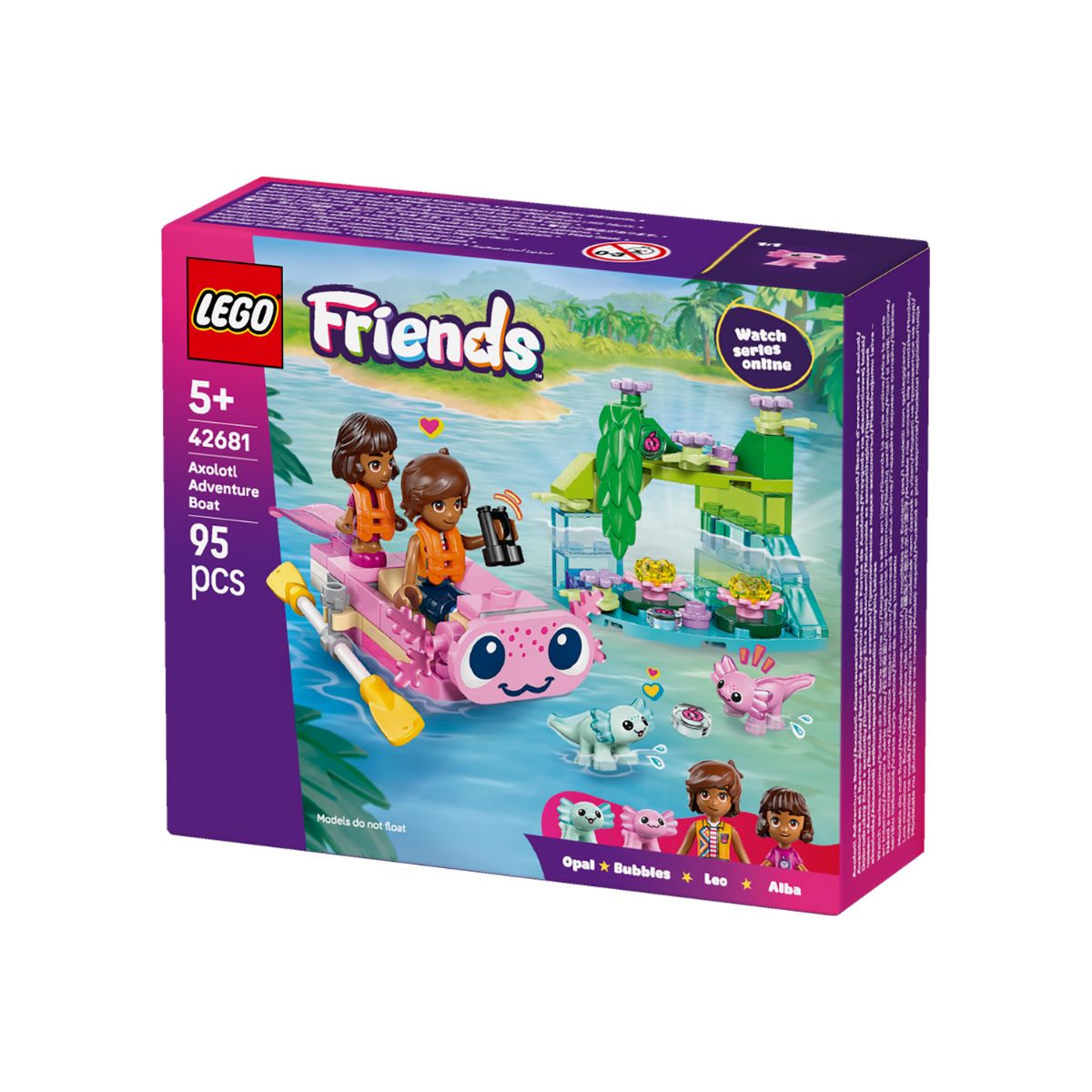 Đồ Chơi Lắp Ráp Thuyền Phiêu Lưu Axolotl LEGO FRIENDS 42681