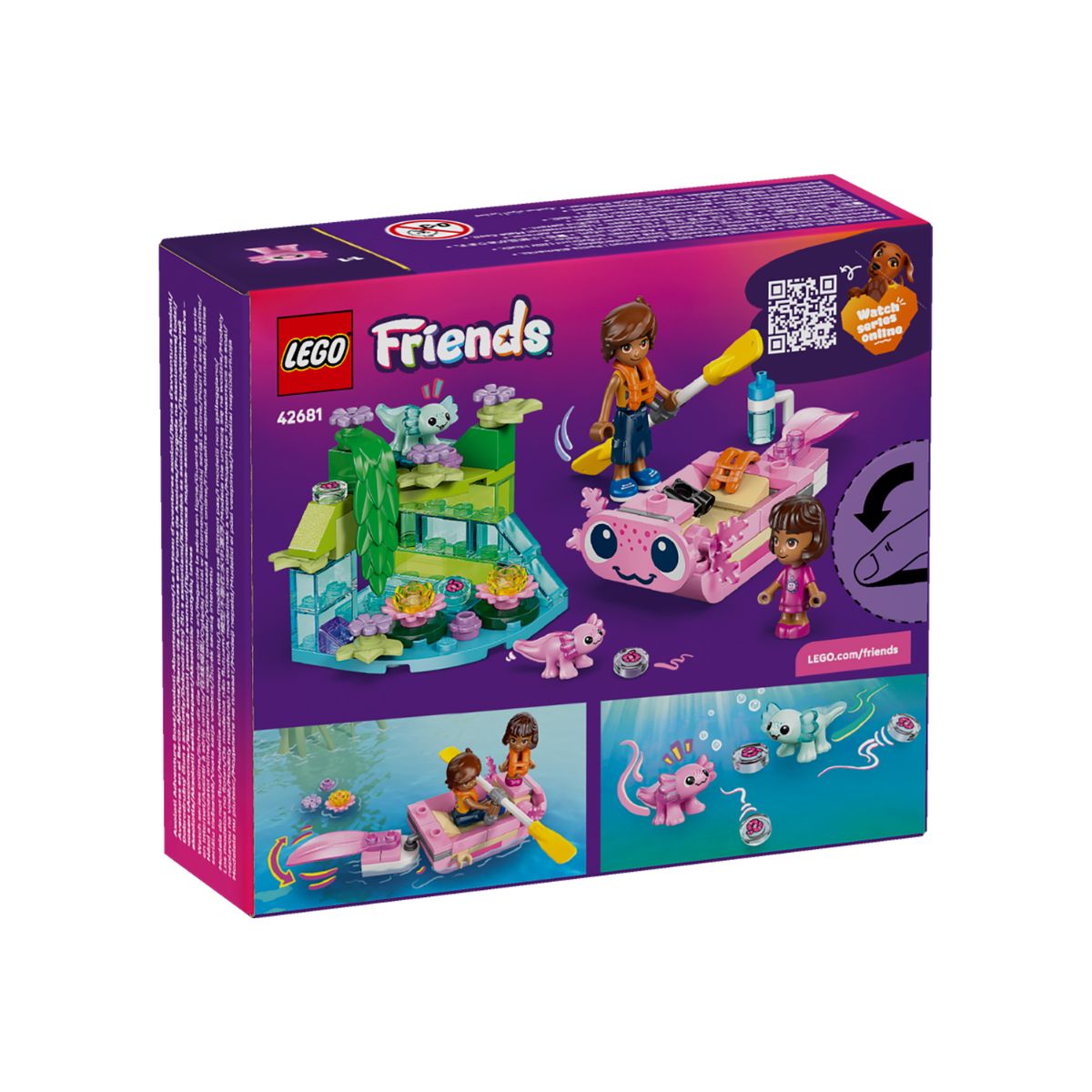 Đồ Chơi Lắp Ráp Thuyền Phiêu Lưu Axolotl LEGO FRIENDS 42681