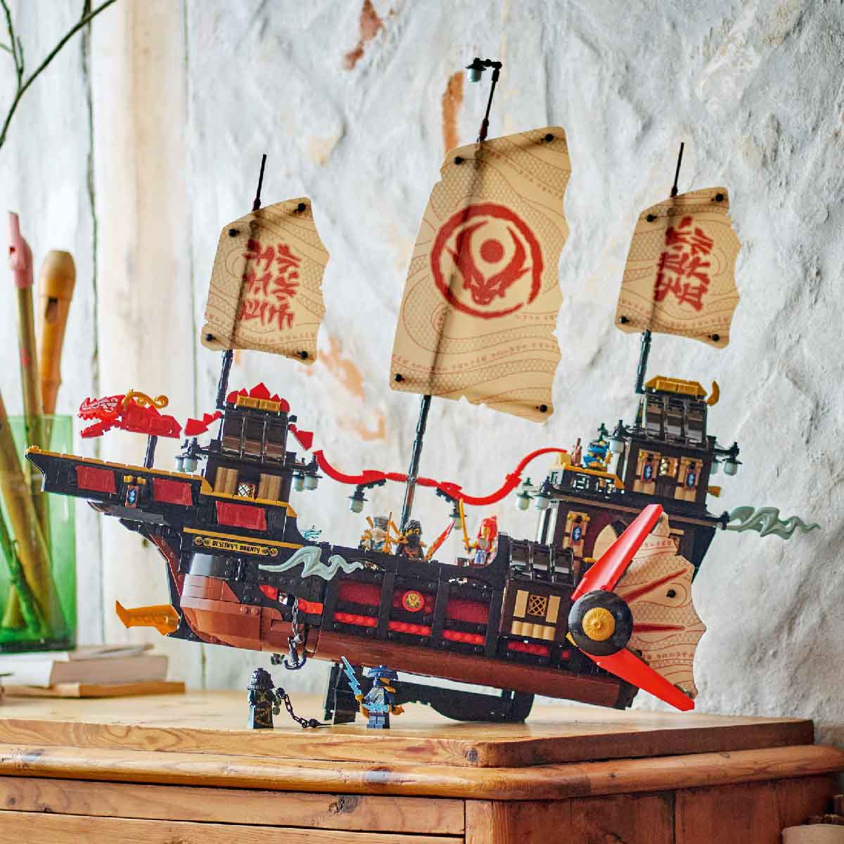 Đồ Chơi Lắp Ráp Thuyền Phiêu Lưu Ninjago LEGO NINJAGO 71848