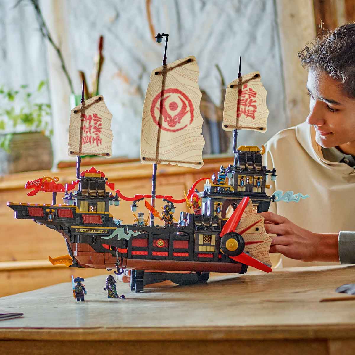 Đồ Chơi Lắp Ráp Thuyền Phiêu Lưu Ninjago LEGO NINJAGO 71848