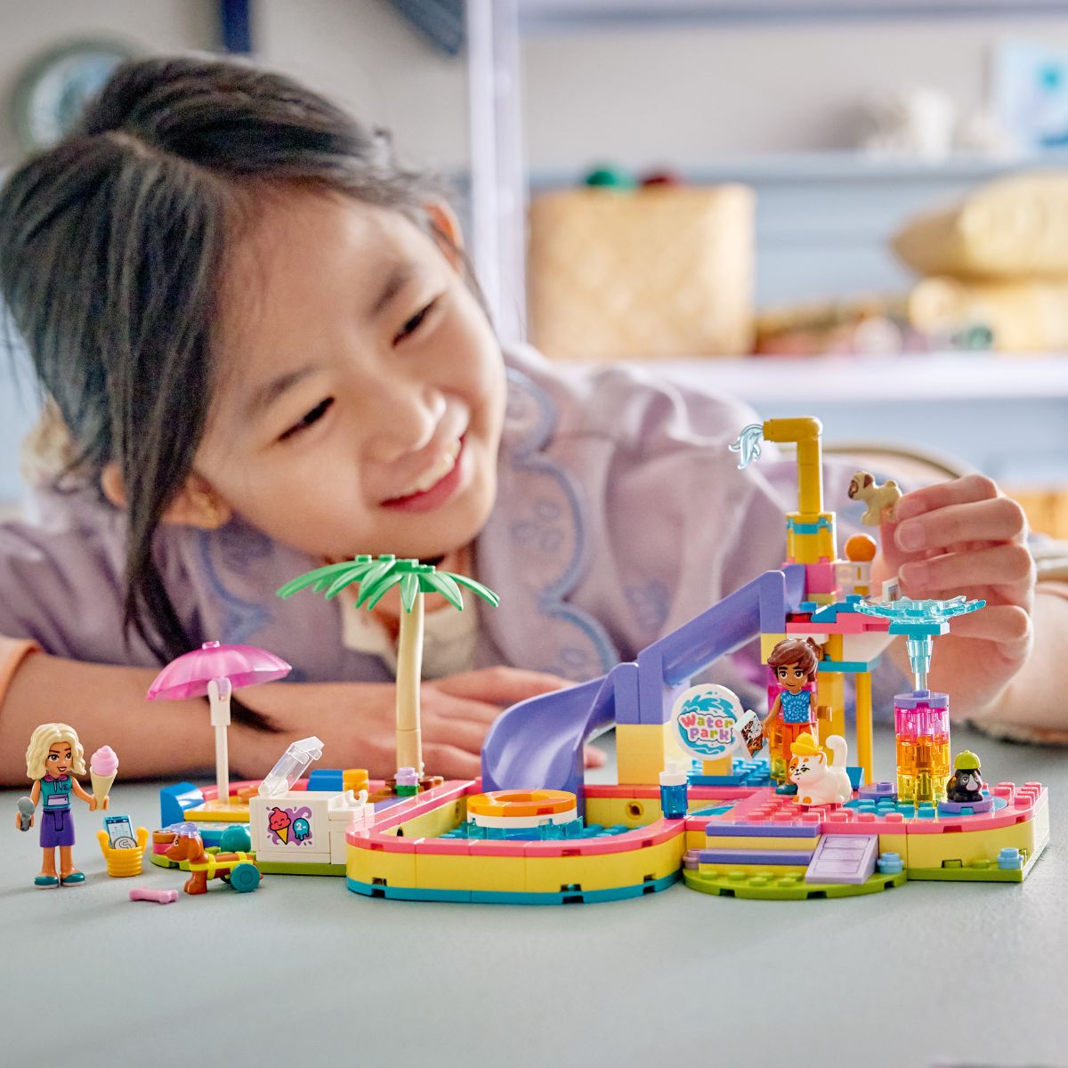 Đồ Chơi Lắp Ráp Trải Nghiệm Công Viên Nước Sôi Động LEGO FRIENDS 42676 (278 chi tiết)