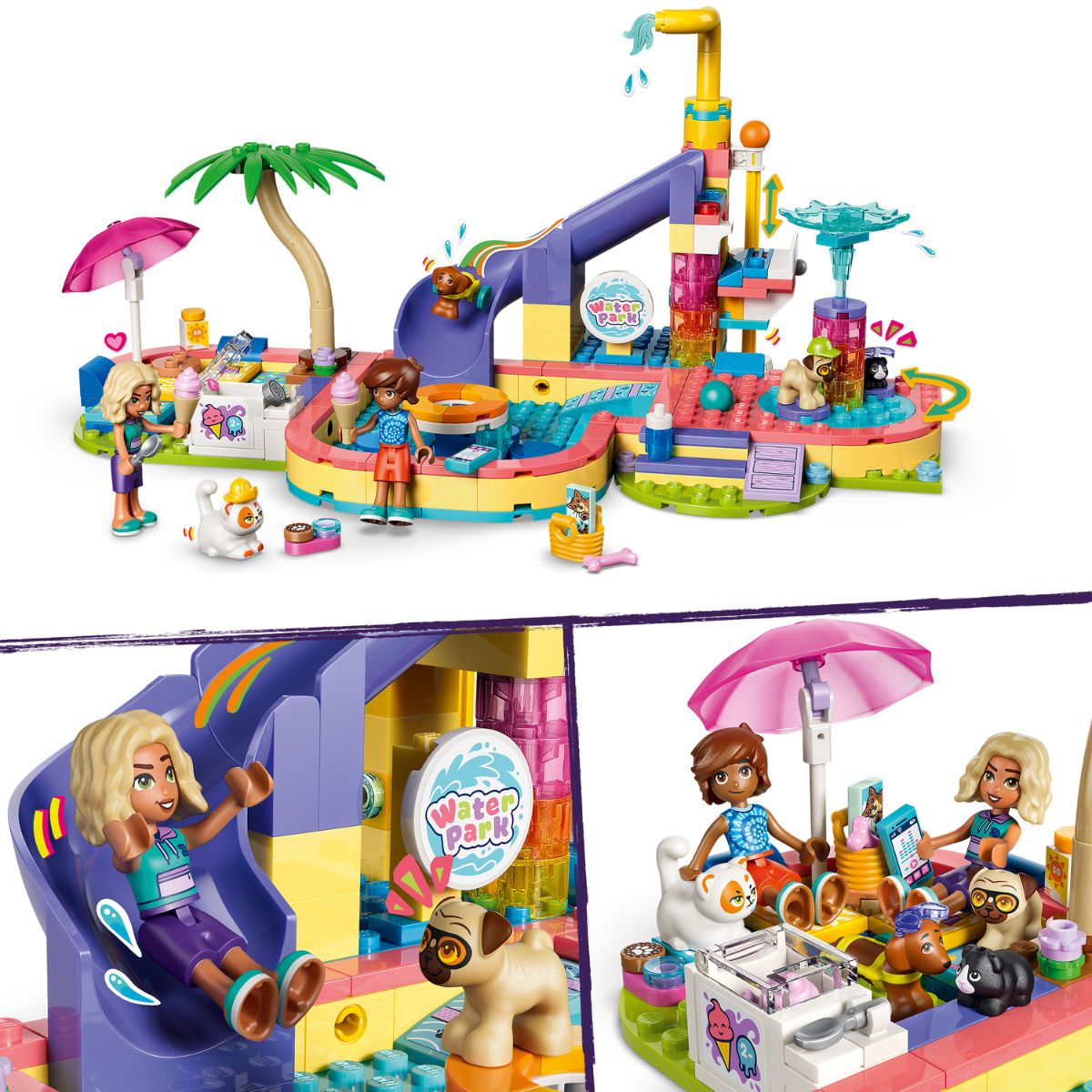Đồ Chơi Lắp Ráp Trải Nghiệm Công Viên Nước Sôi Động LEGO FRIENDS 42676 (278 chi tiết)