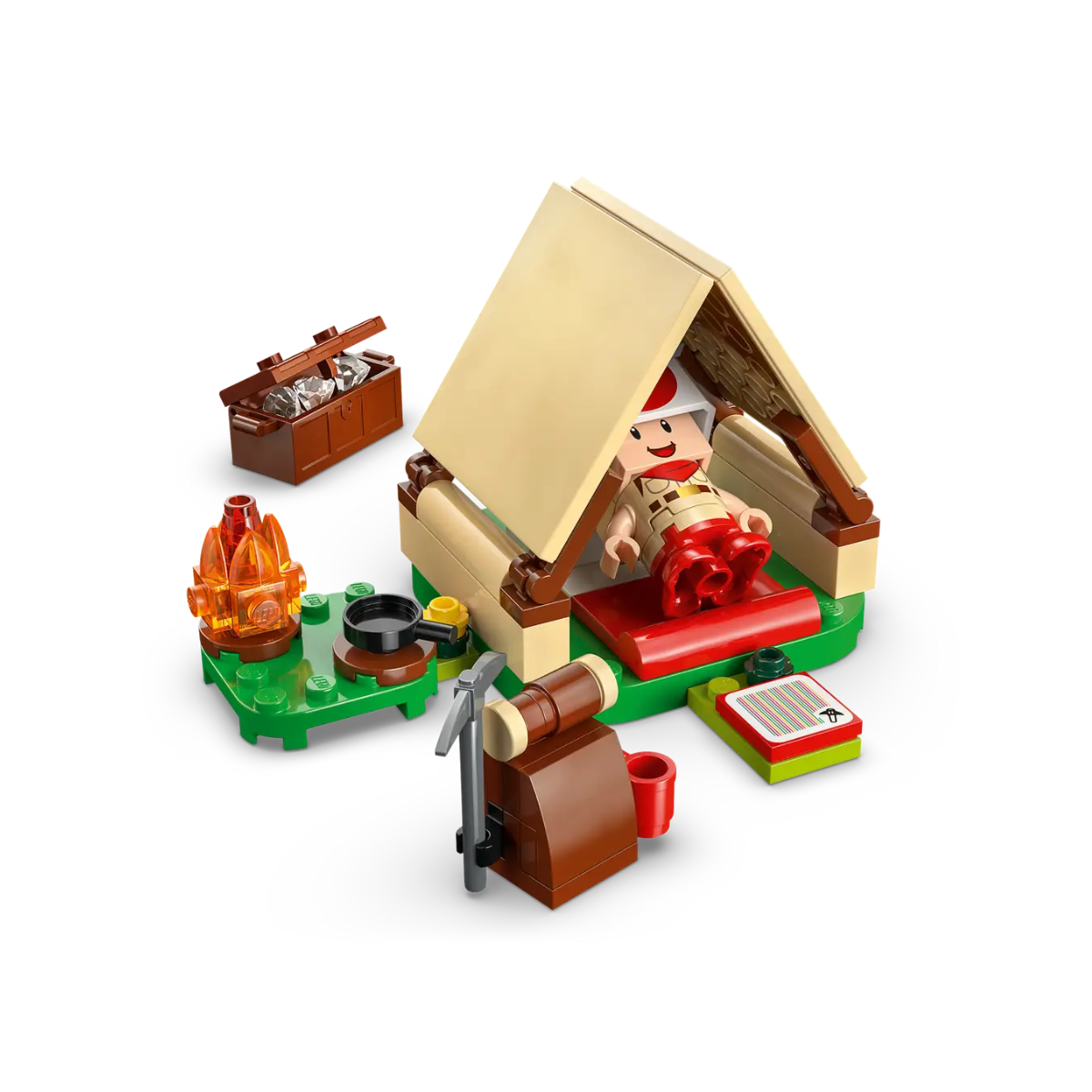 Đồ Chơi Lắp Ráp Trại Thám Hiểm Của Đội Trưởng Toad LEGO SUPER MARIO 72040