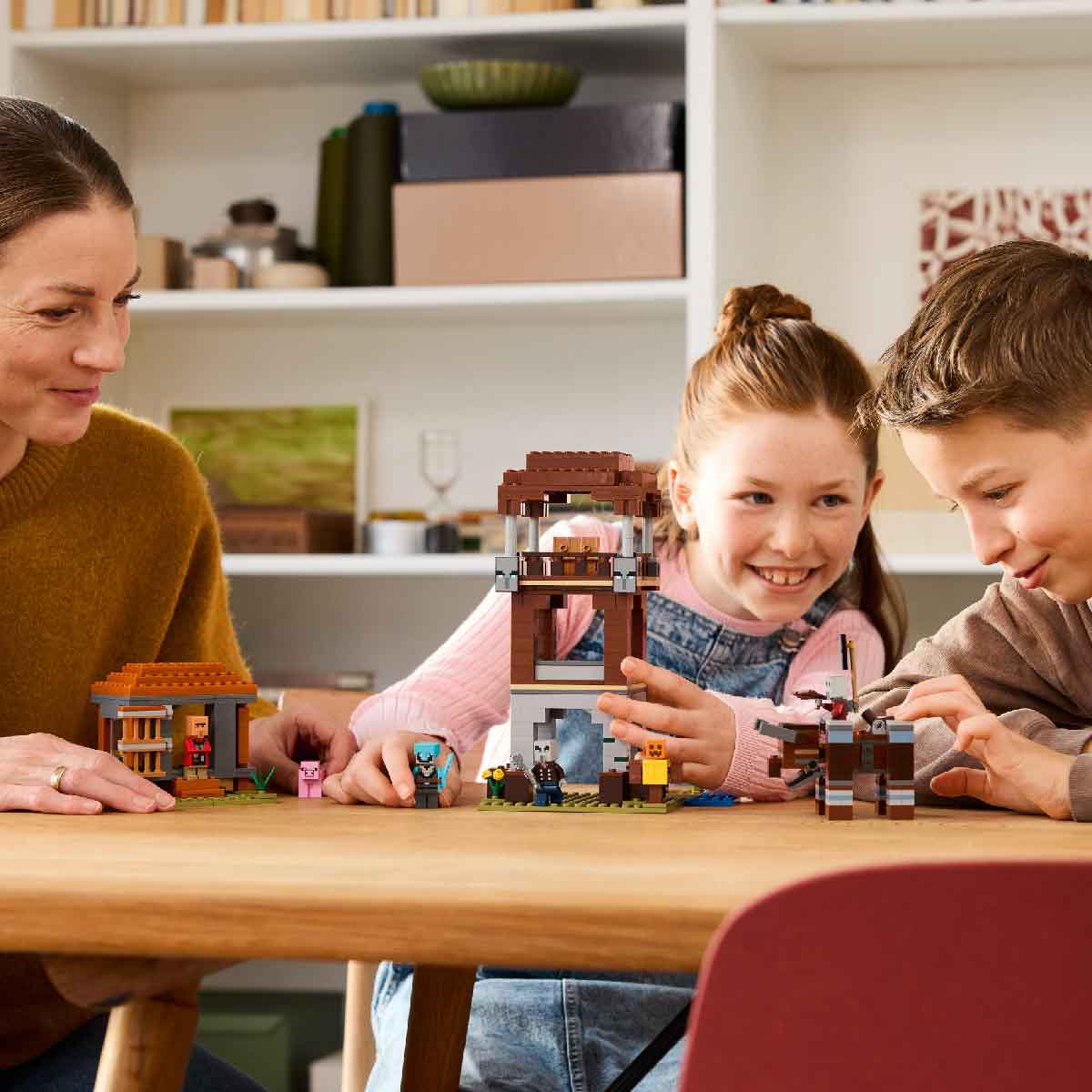 Đồ Chơi Lắp Ráp Trạm Canh Của Kẻ Cướp Và Quái Thú Ravager LEGO MINECRAFT 21278