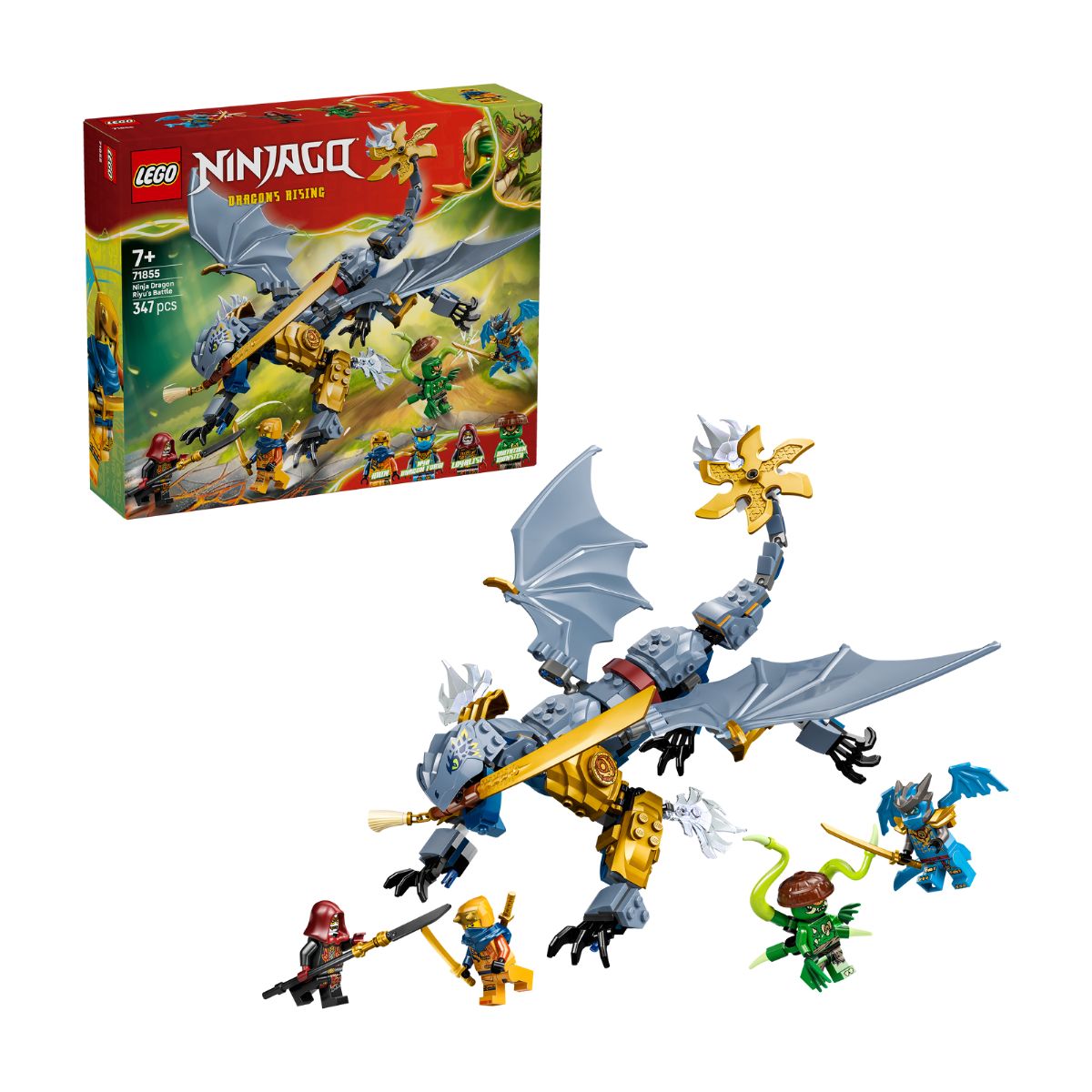 Đồ Chơi Lắp Ráp Trận Chiến Của Rồng Riyu LEGO NINJAGO 71855