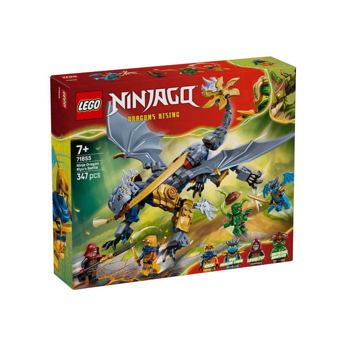Đồ Chơi Lắp Ráp Trận Chiến Của Rồng Riyu LEGO NINJAGO 71855