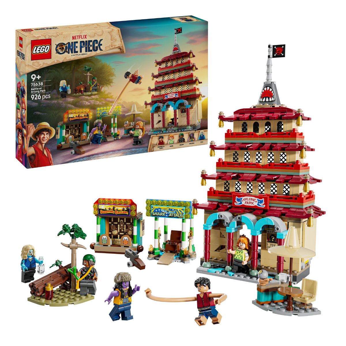 Đồ Chơi Lắp Ráp Trận Chiến Tại Căn Cứ Arlong LEGO ONE PIECE 75638